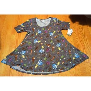 New Lularoe‎ Disney Alice In Wonderland Women's Tshirt Size XS